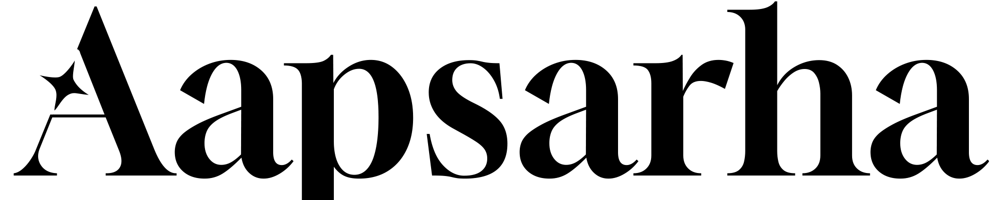 logo text black