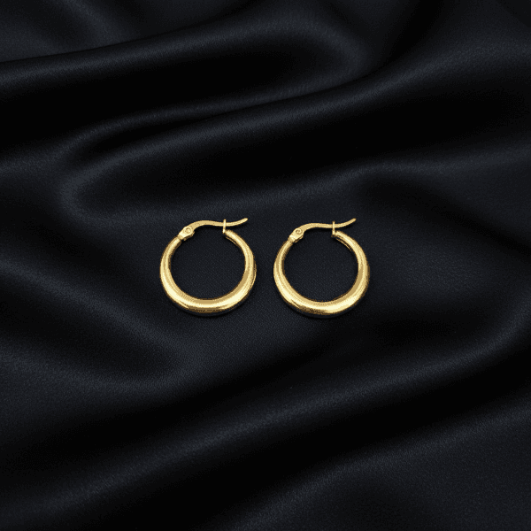 Classic Gold Hoops