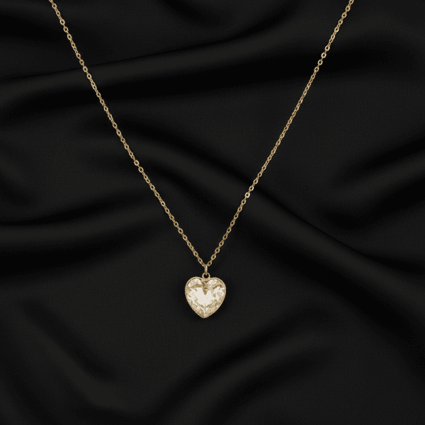 Crystal Heart Necklace