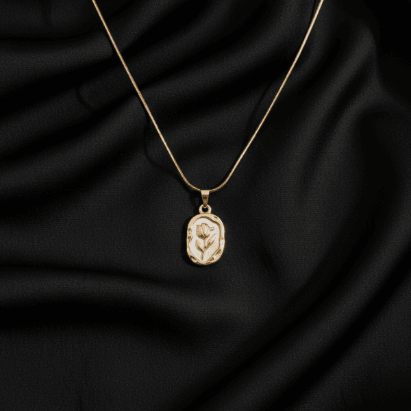 Ivory Rose Pendant