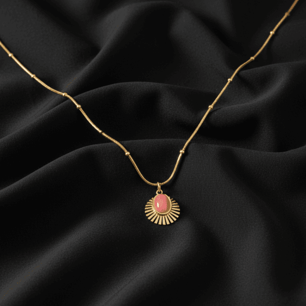 Rose Sunray Necklace