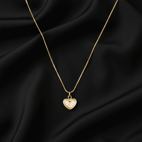 Mini Ivory Heart Necklace